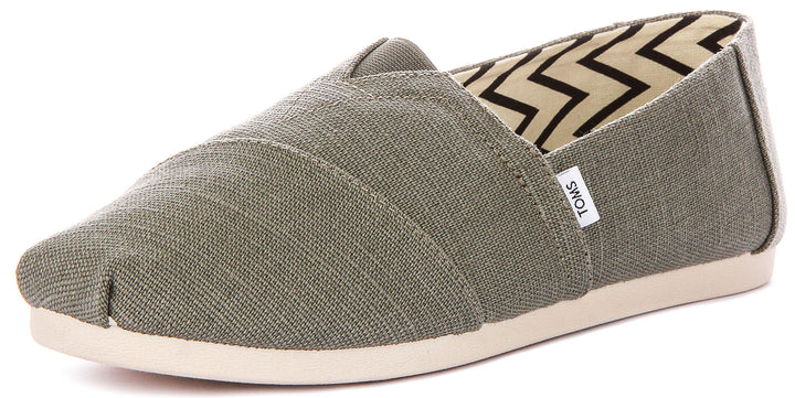 Toms Alpargata Cls In Grey For Men