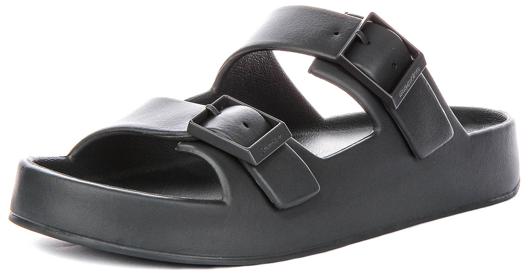 Calvin Klein Jeans Ergon Sandals Eva In Grey For Men