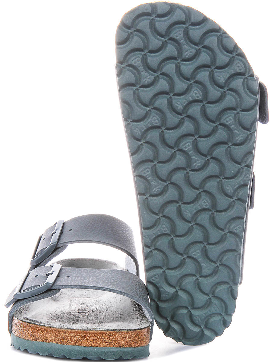 Birkenstock Arizona Kids Bs In Grey For Junior | Regular Fit