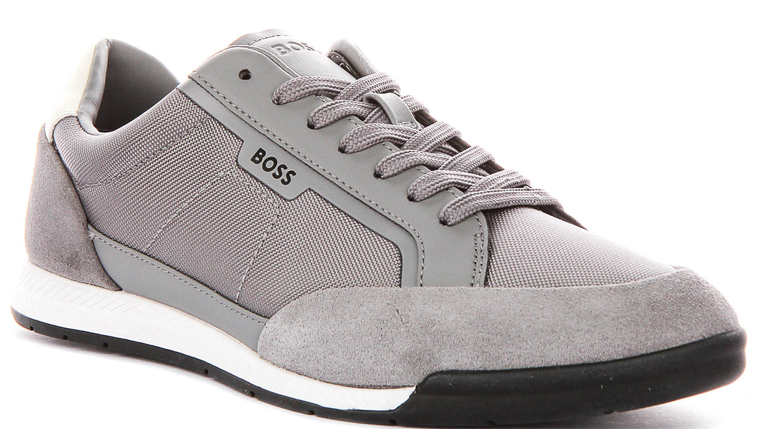 Boss Nitan Low Profile In Grey For Men
