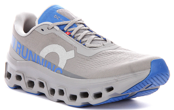 On Running Cloudmonster 1 In Grey For Men