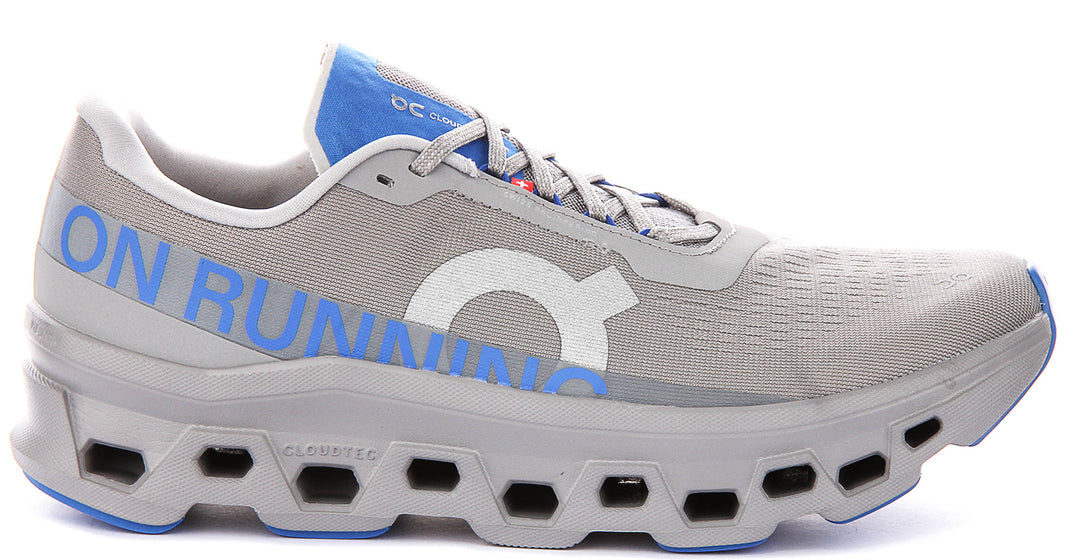 On Running Cloudmonster 1 In Grey For Men