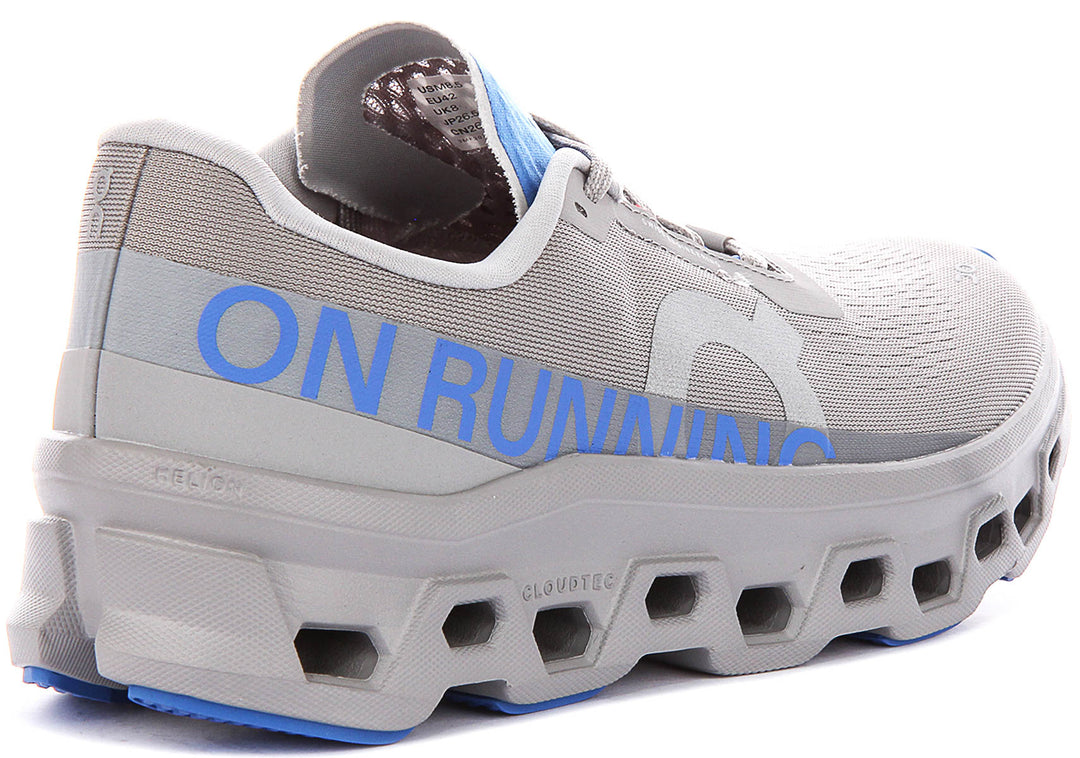 On Running Cloudmonster 1 In Grey For Men