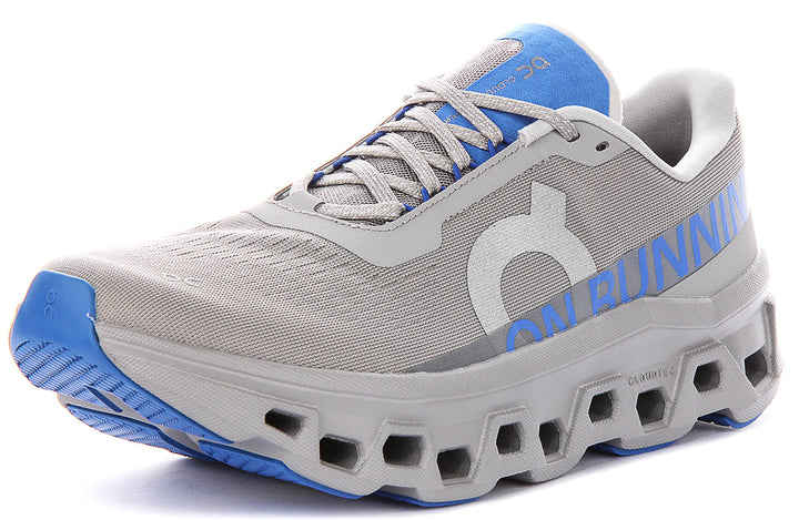On Running Cloudmonster 1 In Grey For Men