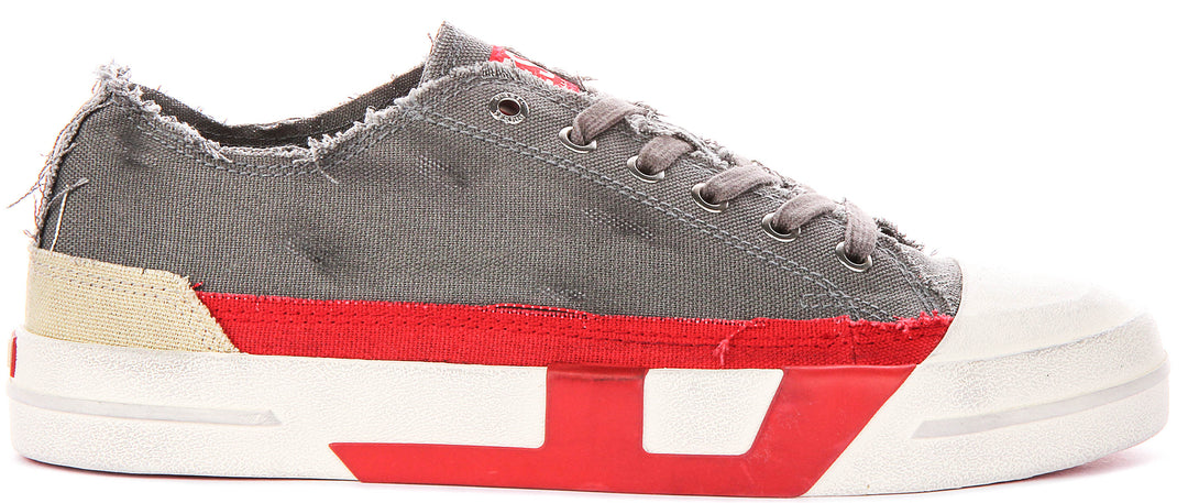 Diesel SD Verse Lo II In Grey Red For Men