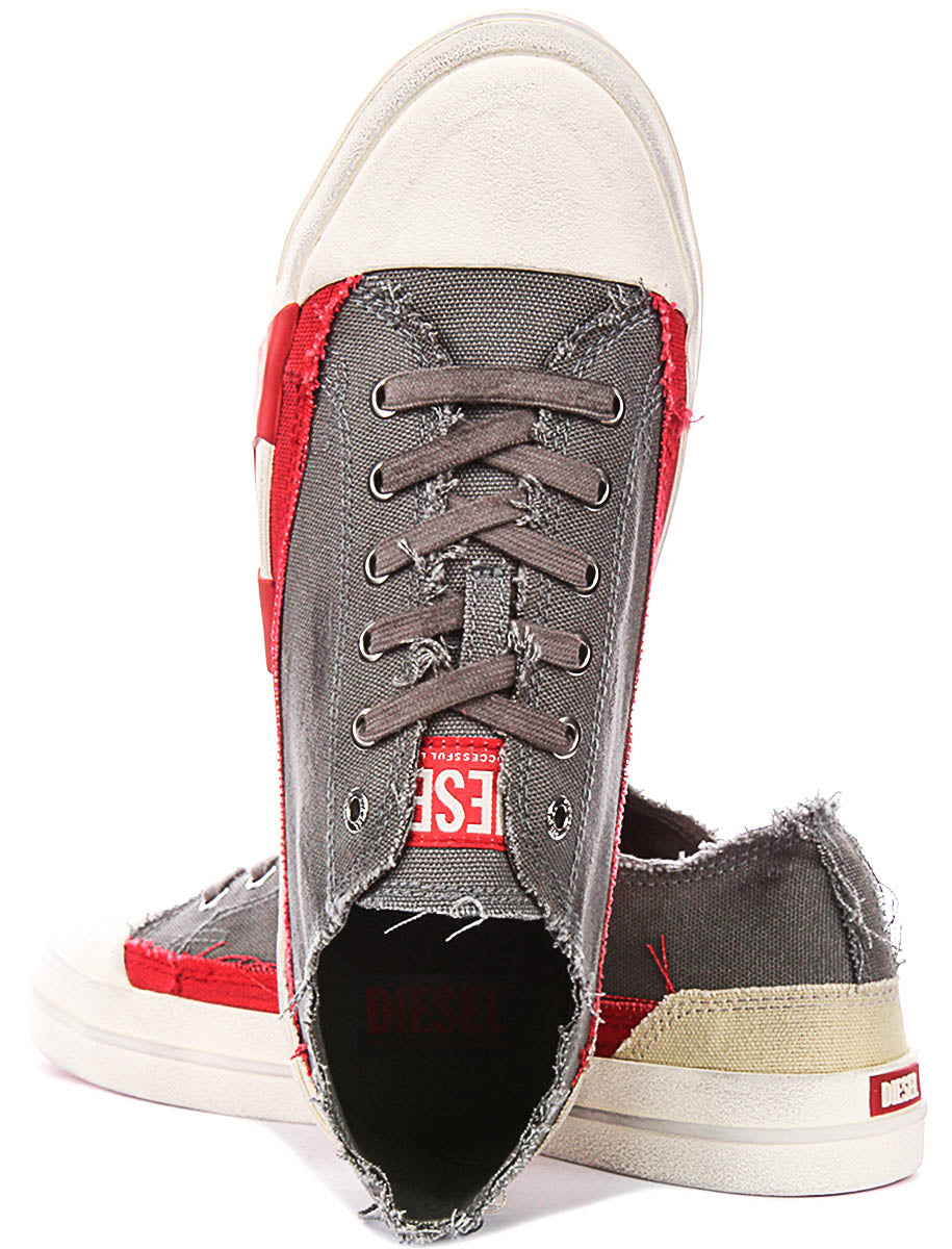 Diesel SD Verse Lo II In Grey Red For Men