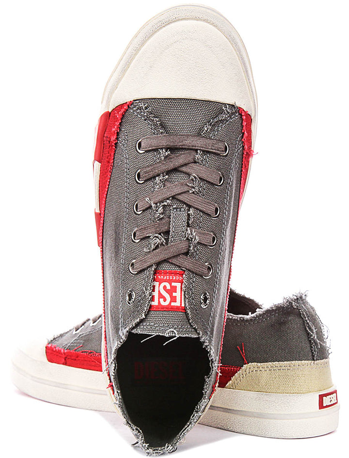 Diesel SD Verse Lo II In Grey Red For Men