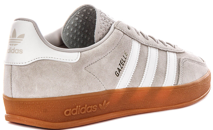 Adidas Gazelle Indoor In Grey White