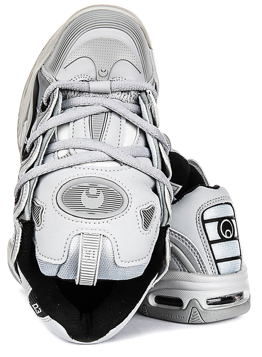 Osiris D3 2001 In Grey Black For Men