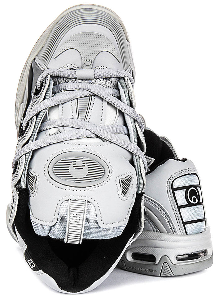 Osiris D3 2001 In Grey Black For Men