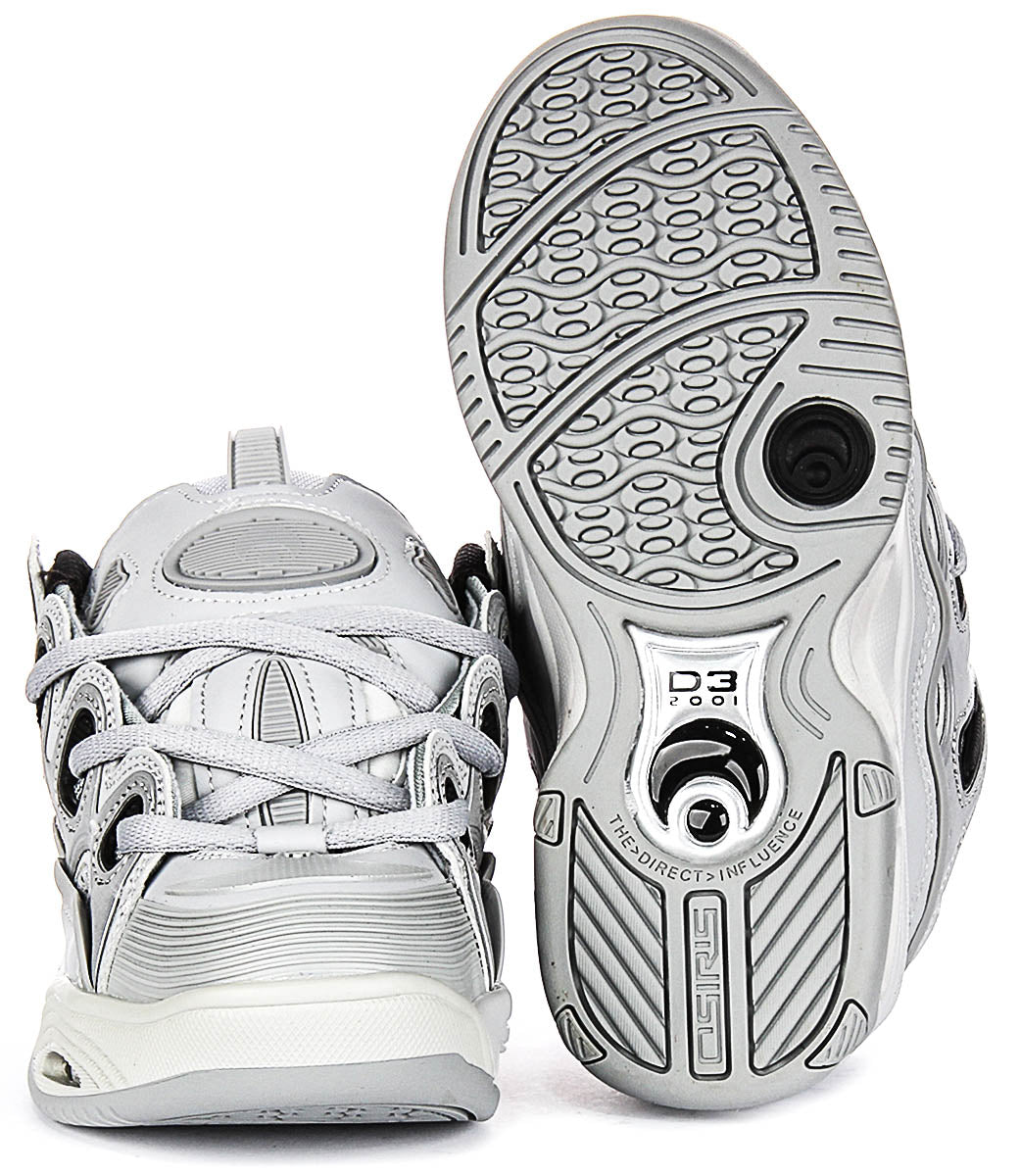 Osiris D3 2001 In Grey Black For Men