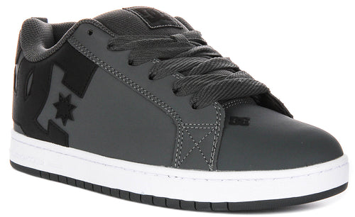 Dc Shoes Court Graffik In Grey Black For Men