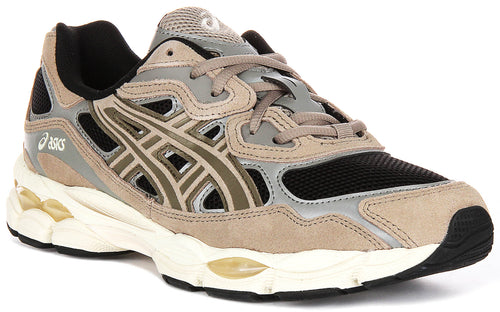 Asics Gel NYC In Grey Black For Men