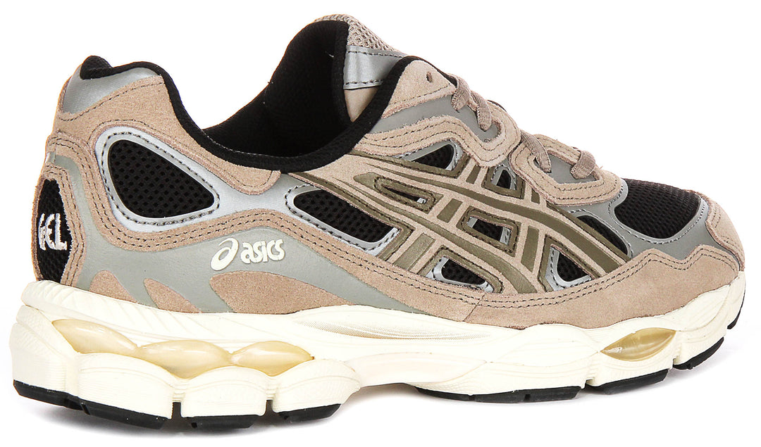 Asics Gel NYC In Grey Black For Men