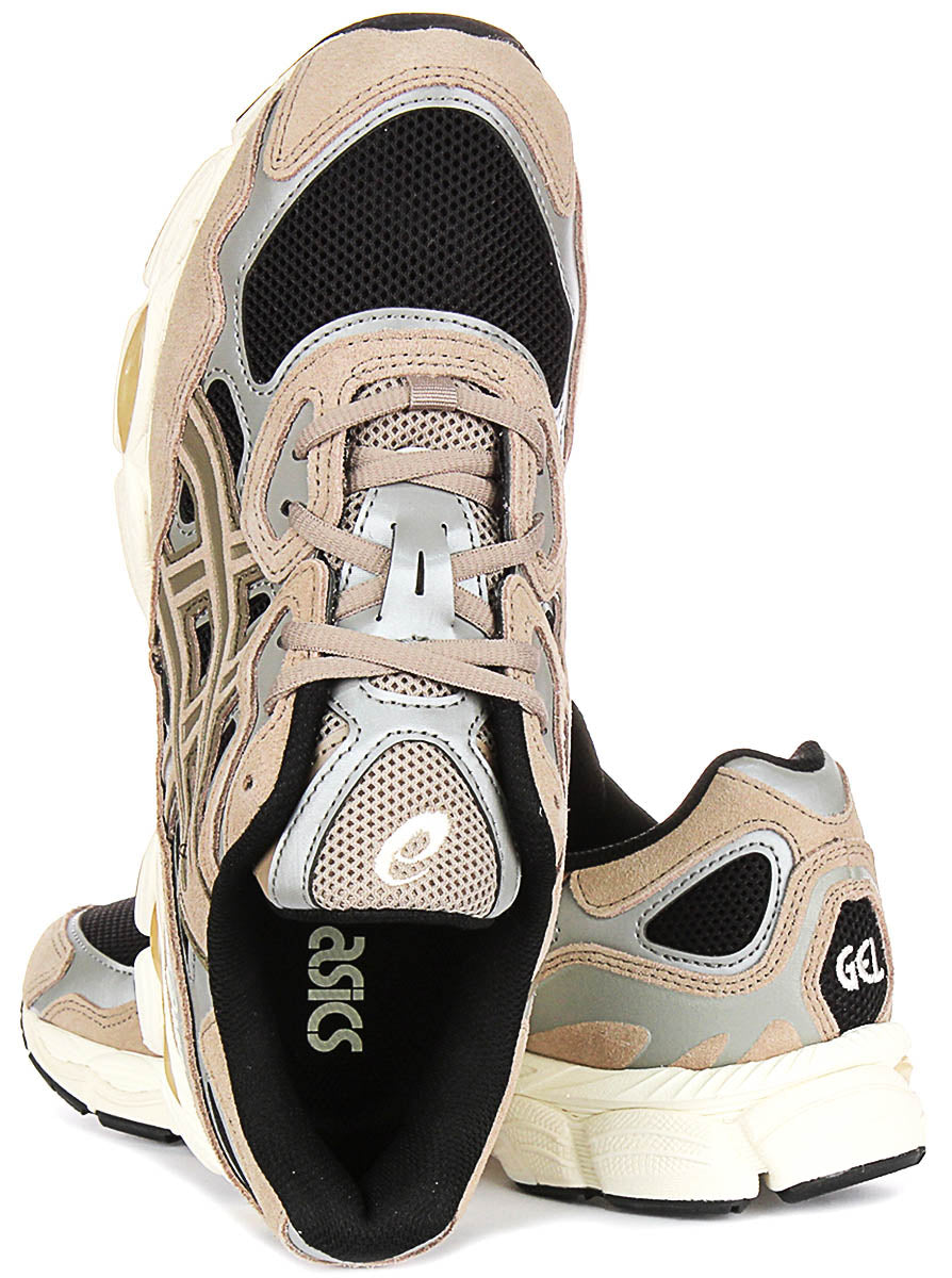 Asics Gel NYC In Grey Black For Men