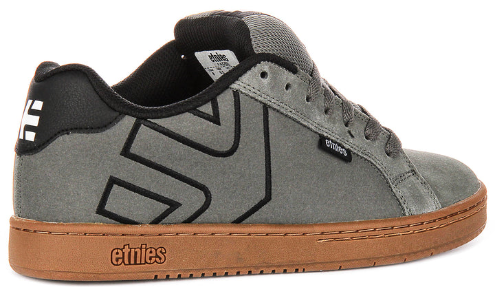 Etnies Fader In Grey Black For Men