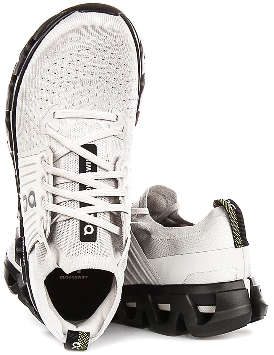 On Running Cloudswift 4 In Grey Black For Men