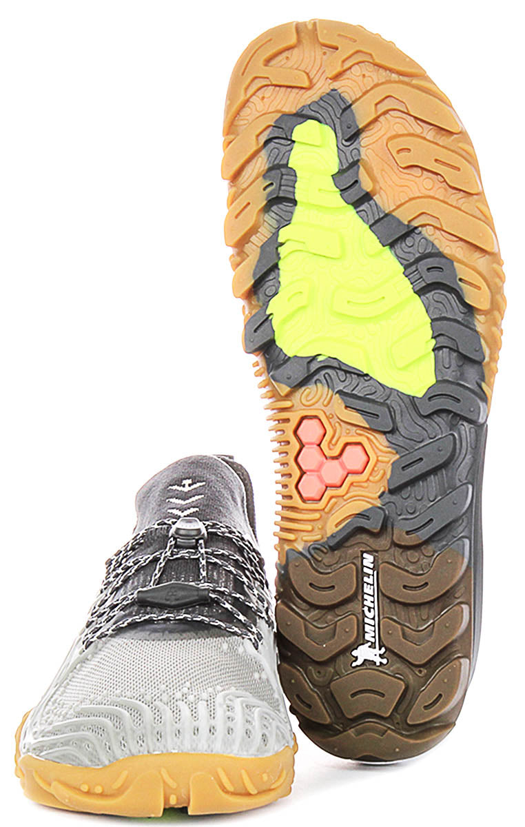 Vivobarefoot Hydra Esc In Grey Black For Women