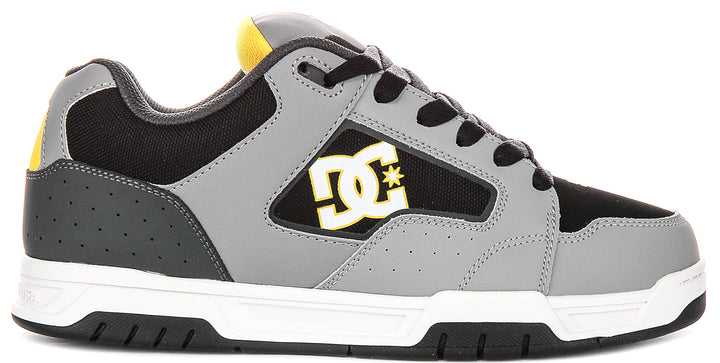 Dc Shoes Dc Coiler In Grey Black For Men