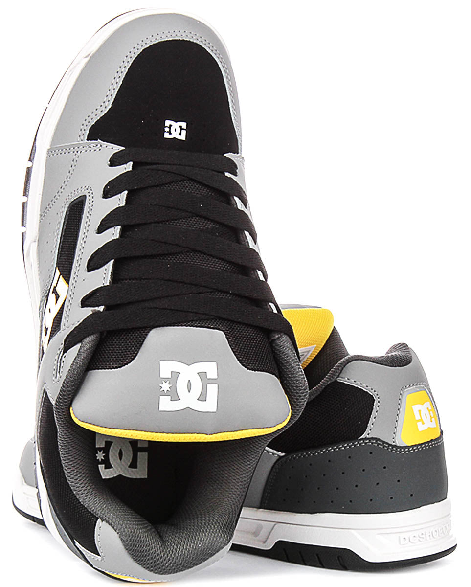 Dc Shoes Dc Coiler In Grey Black For Men
