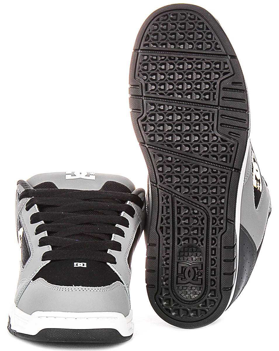 Dc Shoes Dc Coiler In Grey Black For Men