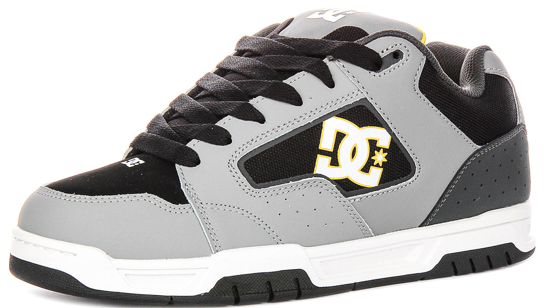 Dc Shoes Dc Coiler In Grey Black For Men