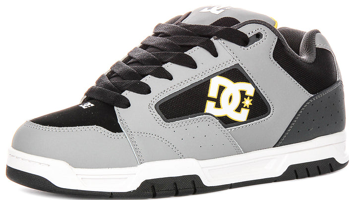 Dc Shoes Dc Coiler In Grey Black For Men