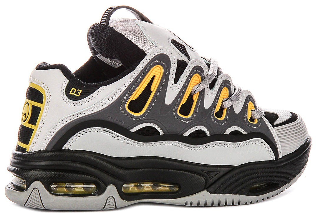 Osiris D3 2001 In Grey Black For Men