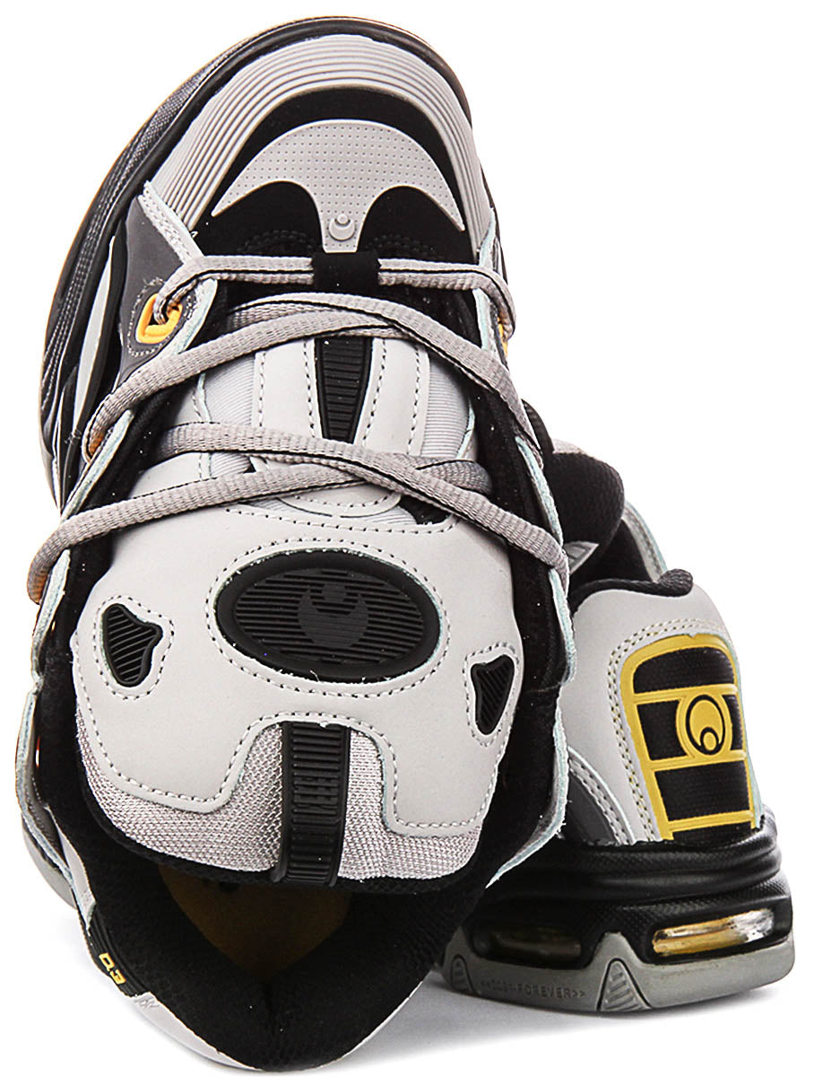 Osiris D3 2001 In Grey Black For Men
