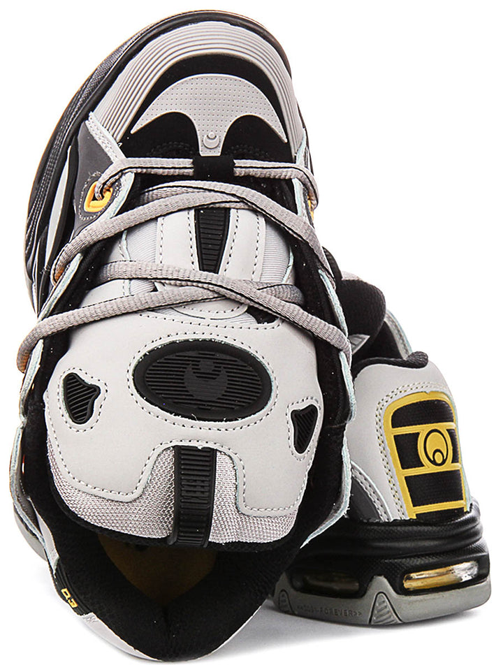 Osiris D3 2001 In Grey Black For Men