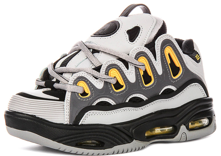 Osiris D3 2001 In Grey Black For Men
