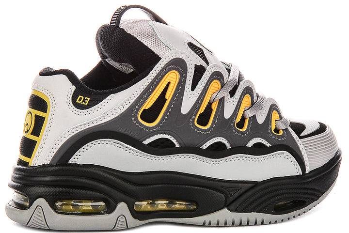 Osiris D3 2001 In Grey Black For Women