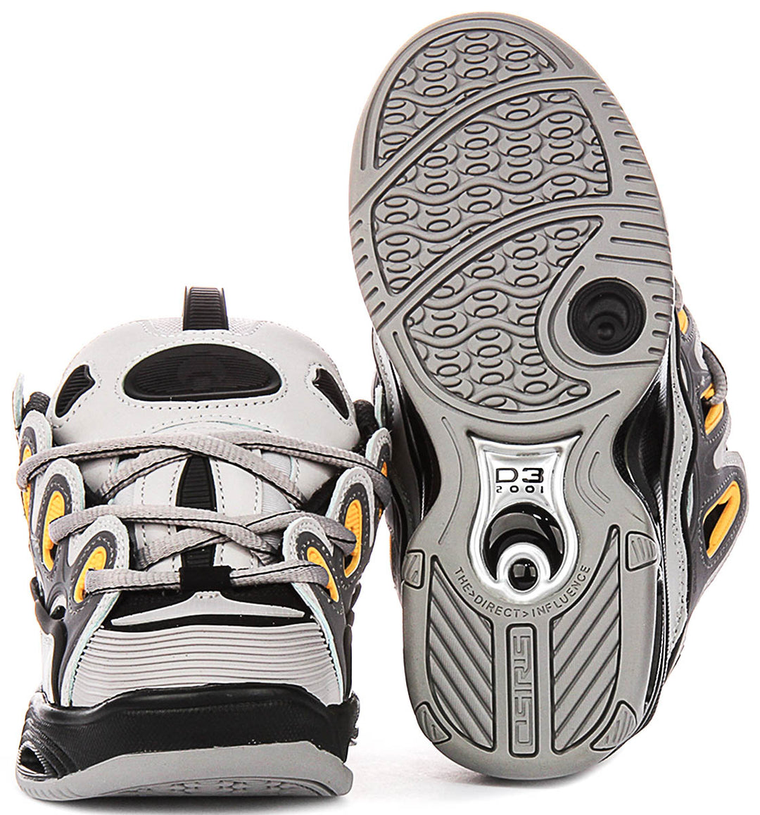 Osiris D3 2001 In Grey Black For Women