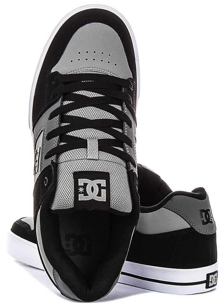 Dc Shoes Pure In Grey Black