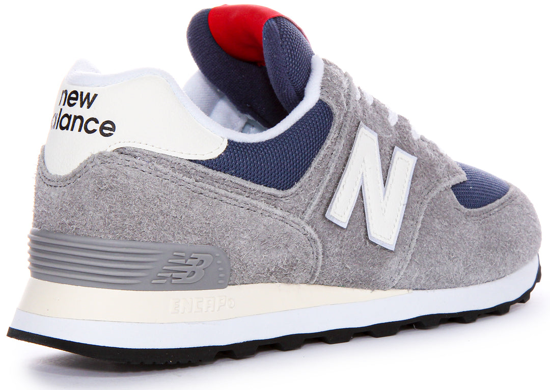 New Balance U574 GWH Trainers In Grey Blue