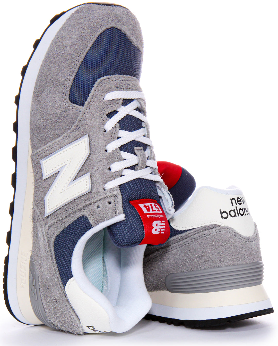 New Balance U574 GWH Trainers In Grey Blue