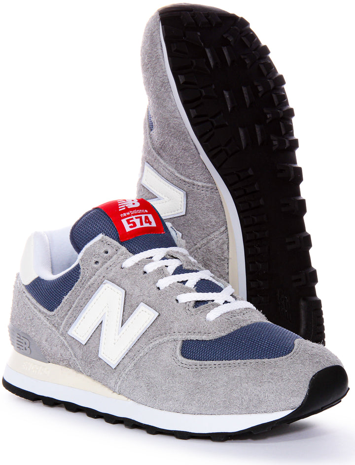 New Balance U574 GWH Trainers In Grey Blue