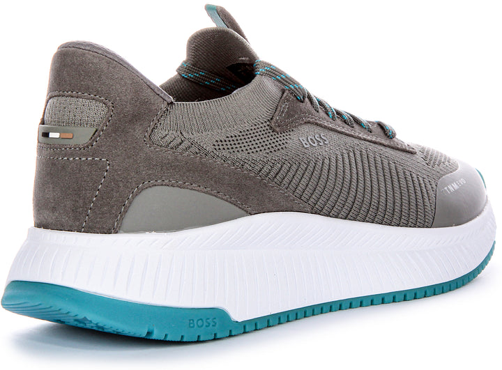 Boss Ttnm Evo Slon In Grey Blue For Men