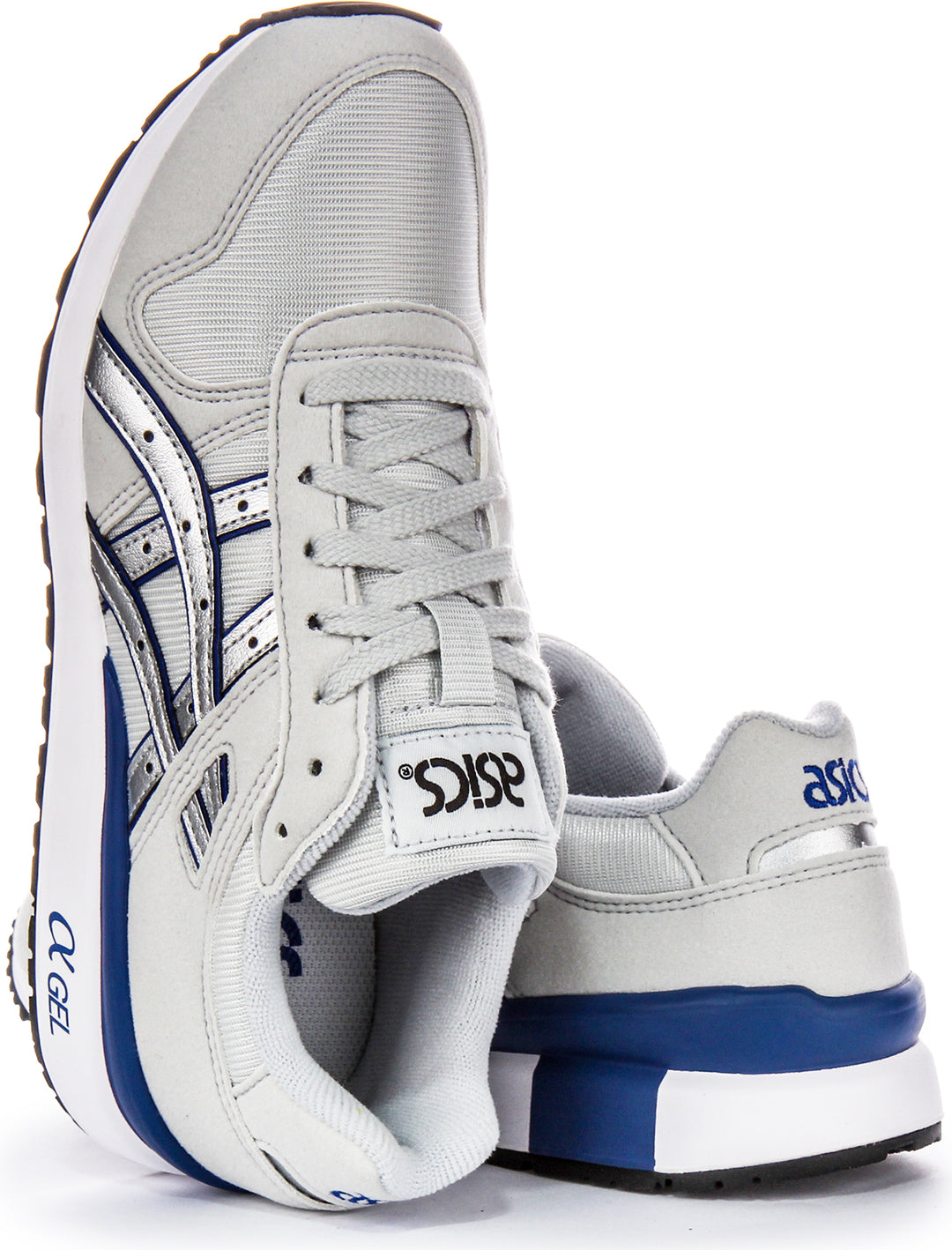 Asics GT II In Grey Blue Trainers