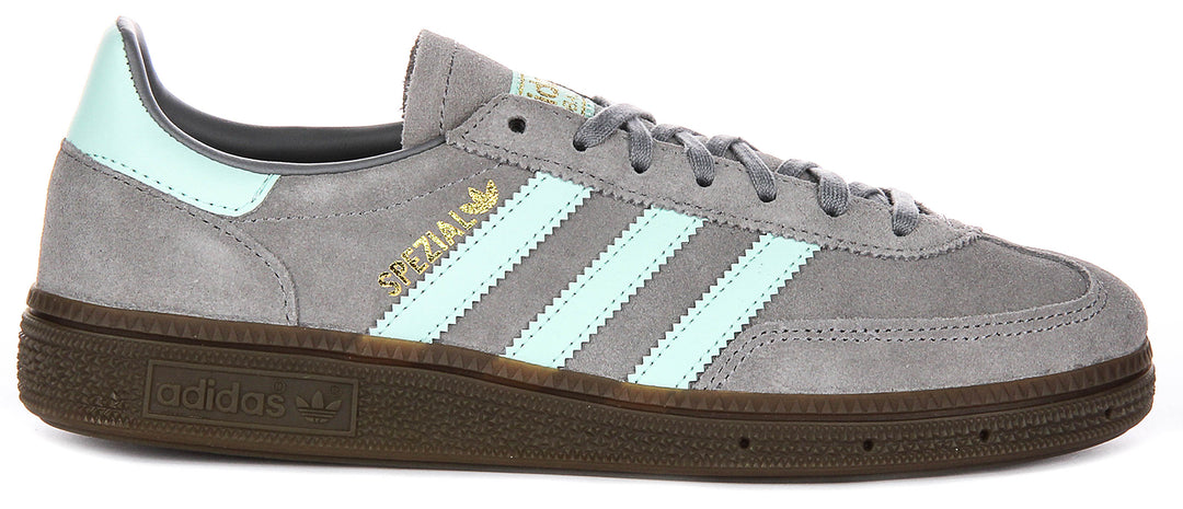 Adidas Handball Spezial Juniors In Grey Blu