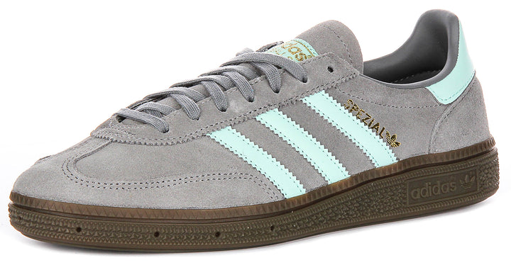 Adidas Handball Spezial Juniors In Grey Blu