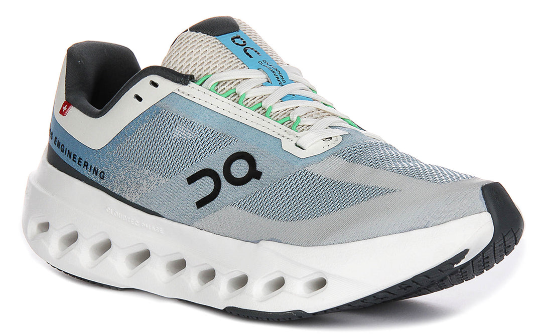On Running Cloudsurfer Next In Grey Blue For Women