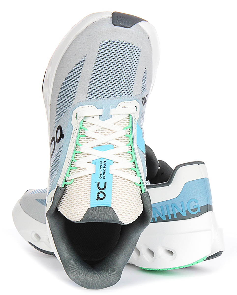 On Running Cloudsurfer Next In Grey Blue For Women