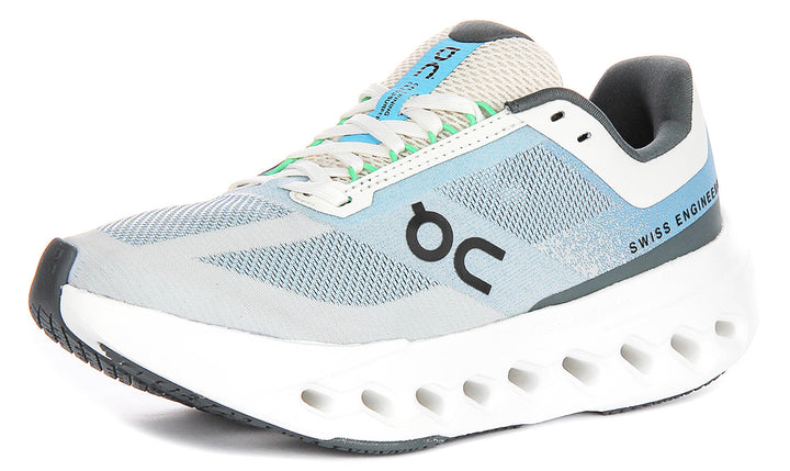 On Running Cloudsurfer Next In Grey Blue For Women