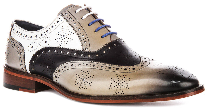 Justinreess England Ed In Grey Blue For Men