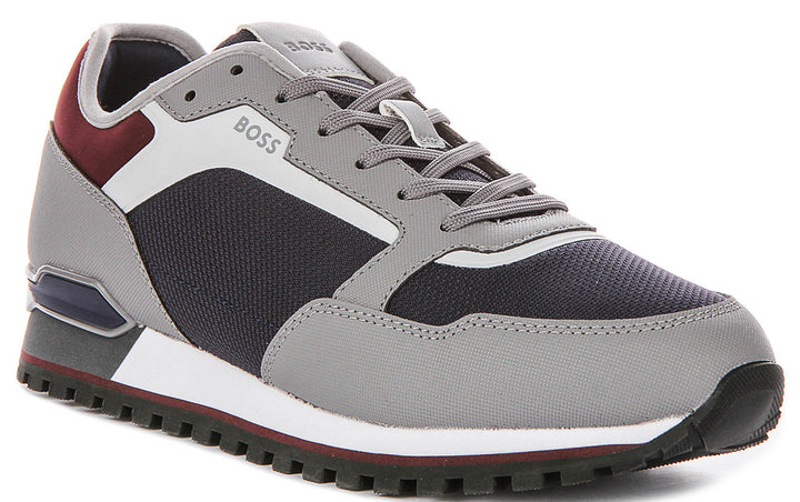 Boss Parkour L Runn In Grey Blue For Men