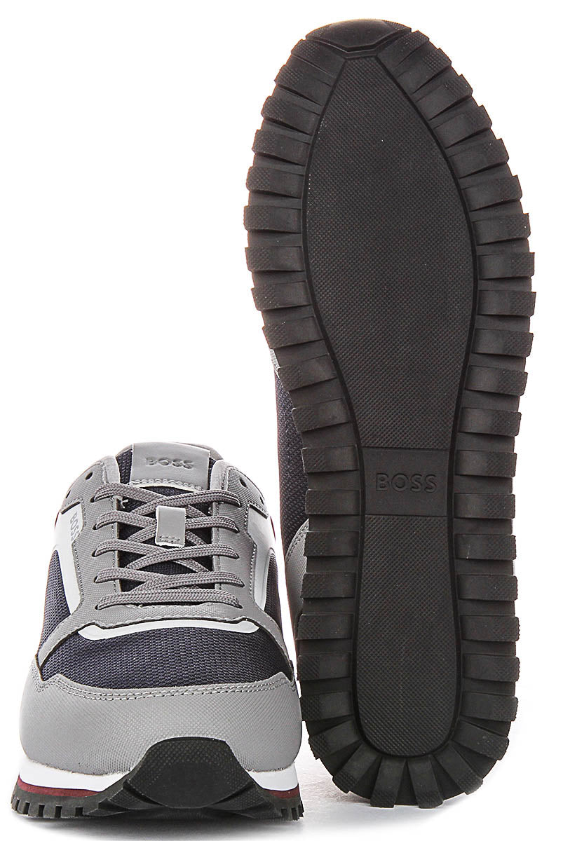 Boss Parkour L Runn In Grey Blue For Men
