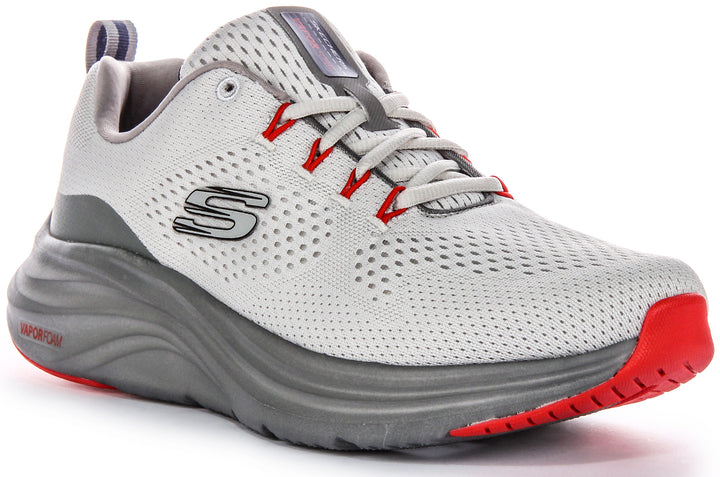 Skechers Vapor Foam In Grey Orange For Men