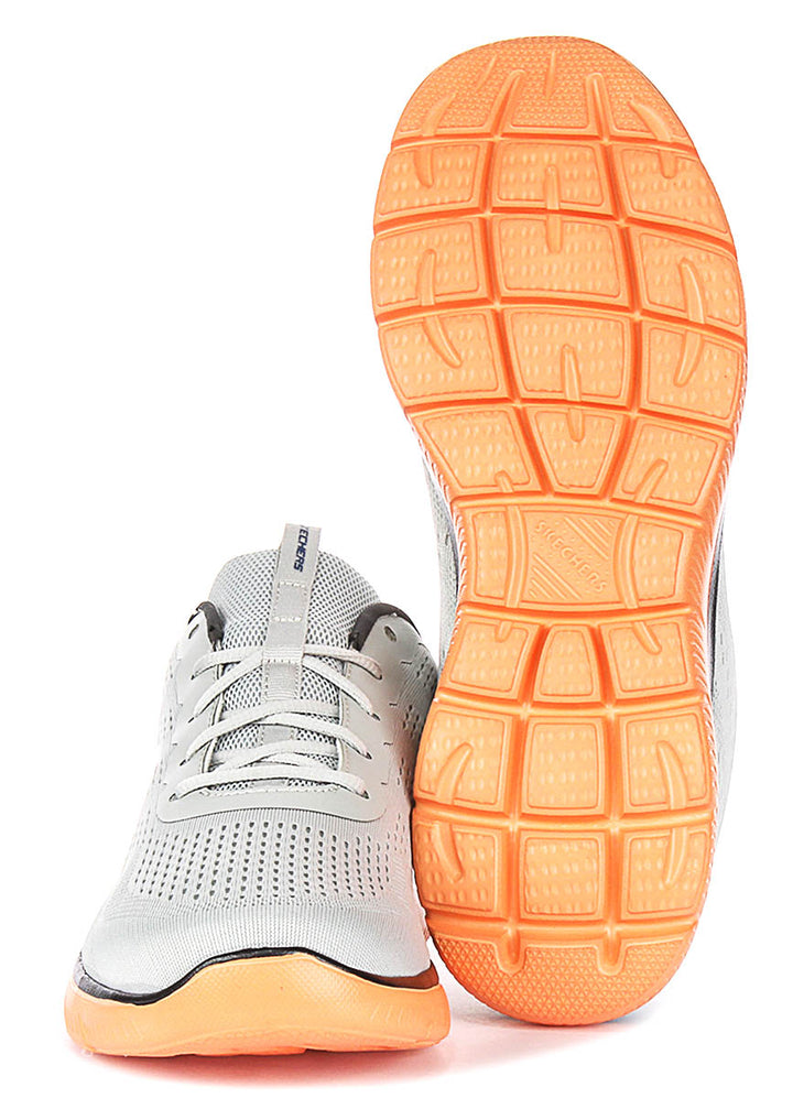 Skechers Summits Torre In Grey Orange For Men