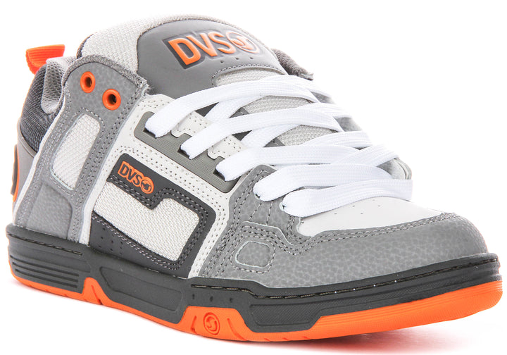 Dvs Comanche In Grey Orange For Men